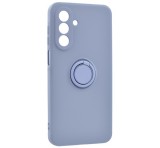 Gigapack Szilikon telefonvédő (tartógyűrű, mikrofiber plüss belső, mágneses, kameravédő) LILA Samsung Galaxy A17 5G (SM-A176)