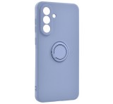 Gigapack Szilikon telefonvédő (tartógyűrű, mikrofiber plüss belső, mágneses, kameravédő) LILA Samsung Galaxy A56 5G (SM-A566)