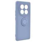 Gigapack Szilikon telefonvédő (tartógyűrű, mikrofiber plüss belső, mágneses, kameravédő) LILA Xiaomi Redmi Note 14 Pro 5G