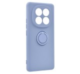 Gigapack Szilikon telefonvédő (tartógyűrű, mikrofiber plüss belső, mágneses, kameravédő) LILA Xiaomi Redmi Note 15 5G
