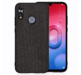 Gigapack Szilikon telefonvédő (textil hátlap) FEKETE