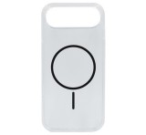 Gigapack Szilikon telefonvédő (ultravékony, műanyag hátlap, MagSafe, légpárnás sarok) FEKETE Apple iPhone 17 Air