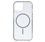 Gigapack Szilikon telefonvédő (ultravékony, műanyag hátlap, MagSafe, légpárnás sarok) SÖTÉTSZÜRKE Apple iPhone 16 Pro Max