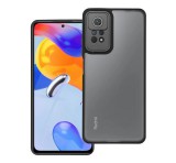 Gigapack Szilikon telefonvédő (ütésállóság, akril hátlap, kameravédő) FEKETE Xiaomi Redmi Note 11 Pro