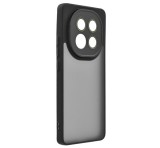 Gigapack Szilikon telefonvédő (ütésállóság, akril hátlap, kameravédő) FEKETE Xiaomi Redmi Note 14 Pro 4G