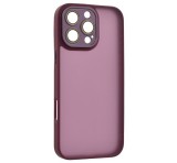 Gigapack Szilikon telefonvédő (ütésállóság, akril hátlap, kameravédő) LILA Apple iPhone 16 Pro Max