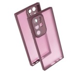 Gigapack Szilikon telefonvédő (ütésállóság, akril hátlap, kameravédő) LILA Samsung Galaxy S25 Ultra (SM-S938)