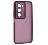 Gigapack Szilikon telefonvédő (ütésállóság, akril hátlap, kameravédő) LILA Xiaomi Redmi 15 5G