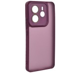 Gigapack Szilikon telefonvédő (ütésállóság, akril hátlap, kameravédő) LILA Xiaomi Redmi Note 14 4G