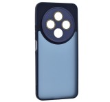 Gigapack Szilikon telefonvédő (ütésállóság, akril hátlap, kameravédő) SÖTÉTKÉK Xiaomi Redmi 14C 4G