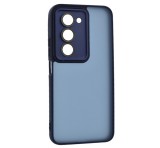 Gigapack Szilikon telefonvédő (ütésállóság, akril hátlap, kameravédő) SÖTÉTKÉK Xiaomi Redmi 15 5G