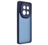 Gigapack Szilikon telefonvédő (ütésállóság, akril hátlap, kameravédő) SÖTÉTKÉK Xiaomi Redmi Note 14 Pro 5G