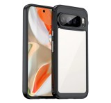 Gigapack Szilikon telefonvédő (ütésállóság, átlátszó hátlap) FEKETE Google Pixel 10 Pro XL