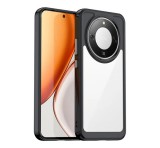 Gigapack Szilikon telefonvédő (ütésállóság, átlátszó hátlap) FEKETE Honor Magic 8 Lite