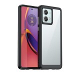 Gigapack Szilikon telefonvédő (ütésállóság, átlátszó hátlap) FEKETE Motorola Moto G84 5G (XT2347)