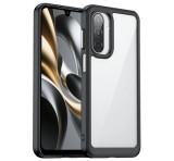 Gigapack Szilikon telefonvédő (ütésállóság, átlátszó hátlap) FEKETE Samsung Galaxy A17 5G (SM-A176)