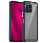 Gigapack Szilikon telefonvédő (ütésállóság, átlátszó hátlap) FEKETE T Phone 2 Pro 5G