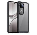 Gigapack Szilikon telefonvédő (ütésállóság, átlátszó hátlap) FEKETE Vivo V50