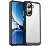 Gigapack Szilikon telefonvédő (ütésállóság, átlátszó hátlap) FEKETE Xiaomi Poco X7 Pro