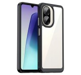 Gigapack Szilikon telefonvédő (ütésállóság, átlátszó hátlap) FEKETE Xiaomi Redmi A5 4G