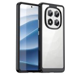 Gigapack Szilikon telefonvédő (ütésállóság, átlátszó hátlap) FEKETE Xiaomi Redmi Note 14 Pro 5G