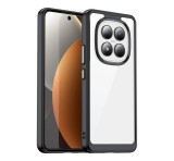 Gigapack Szilikon telefonvédő (ütésállóság, átlátszó hátlap) FEKETE Xiaomi Redmi Note 15 Pro 4G