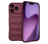Gigapack Szilikon telefonvédő (ütésállóság, kameravédő, 3D) BORDÓ Apple iPhone 17 Pro Max