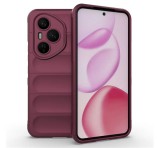 Gigapack Szilikon telefonvédő (ütésállóság, kameravédő, 3D) BORDÓ Honor 400 Pro