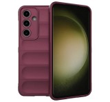 Gigapack Szilikon telefonvédő (ütésállóság, kameravédő, 3D) BORDÓ Samsung Galaxy S24 FE (SM-S721)