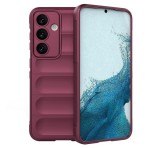 Gigapack Szilikon telefonvédő (ütésállóság, kameravédő, 3D) BORDÓ Samsung Galaxy S24 Plus (SM-S926)