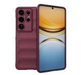 Gigapack Szilikon telefonvédő (ütésállóság, kameravédő, 3D) BORDÓ Samsung Galaxy S26 Ultra (SM-S948)