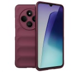 Gigapack Szilikon telefonvédő (ütésállóság, kameravédő, 3D) BORDÓ Xiaomi Redmi 14C 4G