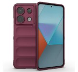 Gigapack Szilikon telefonvédő (ütésállóság, kameravédő, 3D) BORDÓ Xiaomi Redmi Note 13 Pro 5G