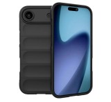 Gigapack Szilikon telefonvédő (ütésállóság, kameravédő, 3D) FEKETE Apple iPhone 17 Air