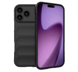 Gigapack Szilikon telefonvédő (ütésállóság, kameravédő, 3D) FEKETE Apple iPhone 17 Pro Max