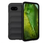 Gigapack Szilikon telefonvédő (ütésállóság, kameravédő, 3D) FEKETE Google Pixel 8a