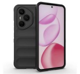 Gigapack Szilikon telefonvédő (ütésállóság, kameravédő, 3D) FEKETE Honor 400 Pro