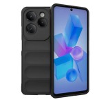 Gigapack Szilikon telefonvédő (ütésállóság, kameravédő, 3D) FEKETE Infinix Hot 40 Pro