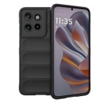 Gigapack Szilikon telefonvédő (ütésállóság, kameravédő, 3D) FEKETE Motorola Edge 50 Neo 5G (XT2409)