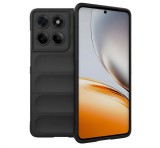 Gigapack Szilikon telefonvédő (ütésállóság, kameravédő, 3D) FEKETE Motorola Edge 60 Fusion 5G (XT2503-4)