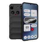 Gigapack Szilikon telefonvédő (ütésállóság, kameravédő, 3D) FEKETE Nothing Phone (3)