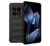 Gigapack Szilikon telefonvédő (ütésállóság, kameravédő, 3D) FEKETE OnePlus 13 5G