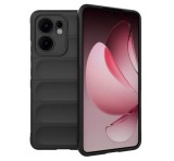 Gigapack Szilikon telefonvédő (ütésállóság, kameravédő, 3D) FEKETE Oppo Reno 13 F 5G