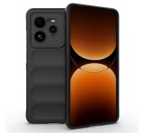 Gigapack Szilikon telefonvédő (ütésállóság, kameravédő, 3D) FEKETE Realme GT 7 Pro 5G