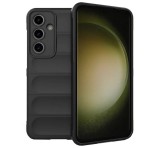 Gigapack Szilikon telefonvédő (ütésállóság, kameravédő, 3D) FEKETE Samsung Galaxy S24 FE (SM-S721)