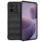 Gigapack Szilikon telefonvédő (ütésállóság, kameravédő, 3D) FEKETE Xiaomi Poco F6 Pro