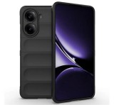 Gigapack Szilikon telefonvédő (ütésállóság, kameravédő, 3D) FEKETE Xiaomi Poco X7 Pro