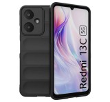 Gigapack Szilikon telefonvédő (ütésállóság, kameravédő, 3D) FEKETE Xiaomi Redmi 13C 5G