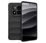 Gigapack Szilikon telefonvédő (ütésállóság, kameravédő, 3D) FEKETE Xiaomi Redmi Note 14 Pro Plus 5G