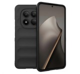 Gigapack Szilikon telefonvédő (ütésállóság, kameravédő, 3D) FEKETE Xiaomi Redmi Note 15 Pro 4G